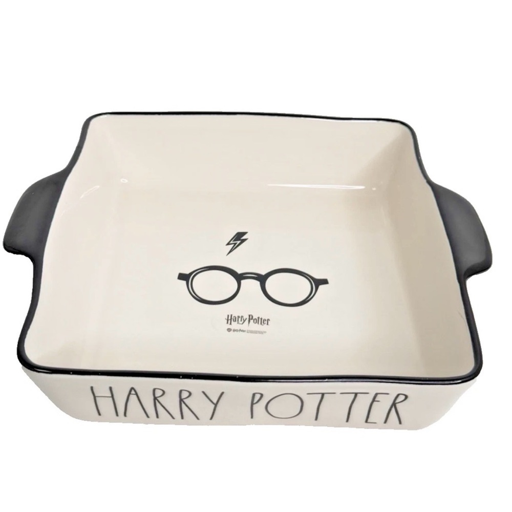 Rae Dunn Harry Potter Square Ceramic Plate